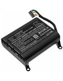 10.8V, 1600mAh, Li-ion Battery fits Panasonic, Js-970 Pos, Js-970wp, 17.28Wh