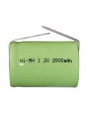 4/5 sub-c 2000 mah nimh battery withtabs-ideal for battery pack