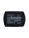9.6V, 2100mAh, Ni-MH Battery fits Metabo, Bs 9.6, Bs9.6, 20.16Wh