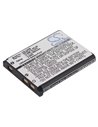 Recorder 3.7V, 660mAh, Li-ion Battery fits Polaroid, Cta-00730s, Q20, 2.442Wh