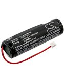 3.7V, 3400mAh, Li-ion Battery fits Wahl, 8504l, 8591l, 12.58Wh
