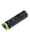 1.2V, 2000mAh, Ni-MH Battery fits Wella, Eco Xs Profi, Profi Xs, 2.4Wh