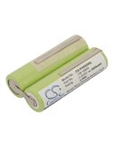 2.4V, 2000mAh, Ni-MH Battery fits 3m, Centrimed, Sarnes 9602 Surgical Clipper, 4.8Wh