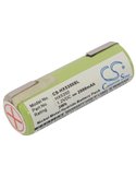 1.2V, 2500mAh, Ni-MH Battery fits Philips, Cleancare, Essence, 3Wh