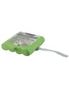 4.8V, 700mAh, Ni-MH Battery fits Detewe, Outdoor 8000, Outdoor Pmr 8000, 3.36Wh