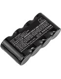 4.8V, 3000mAh, Ni-MH Battery fits Electrolux, Spirit Wet And Dry, Zb264x, 14.4Wh