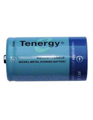 Tenergy D 10000mAh NiMH Rechargeable Batteries, 20pk - Tenergy