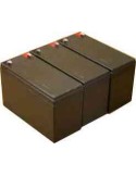 3 x 12v 7 a/h replacement sealed lead acid battery