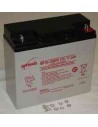 12 volt 20 a/h mobility scooter battery (agm) (recessed terminals)