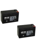 Currie lxtr e series scooter/ebike battery (2 x 12v 9ah)