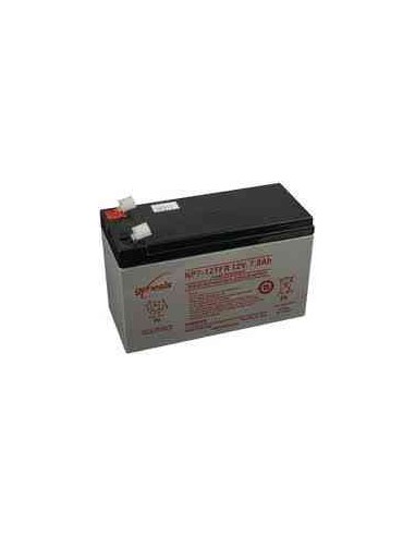 2 x 12v 7 a/h mobility scooter battery (agm)