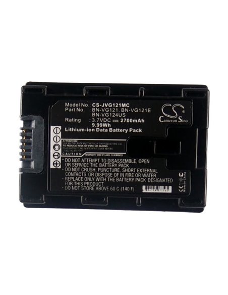 JVC BNVG121US Jvc Bnvg114Us/Bnvg121Us High-Capacity Replacement Battery