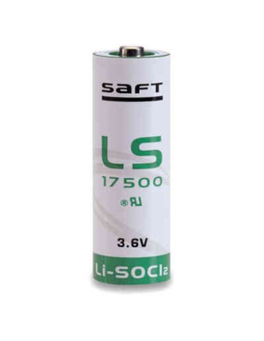 Lithium battery saft ls 17500, a-size 3.6 volts