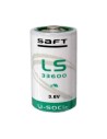 Lithium battery saft ls 33600, d-size 3.6 volts
