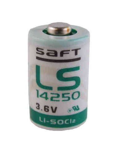 Lithium battery saft 1/2 aa ls 14250