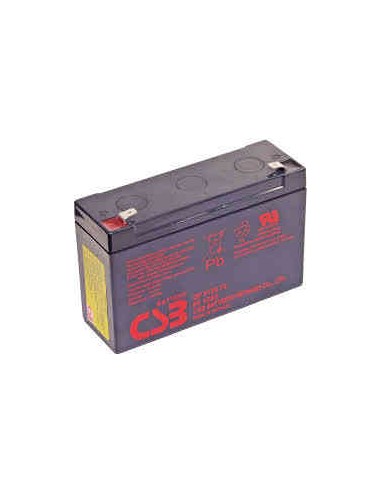 Csb gp6120 f2 general purpose 6v 12ah sla battery (case of ten